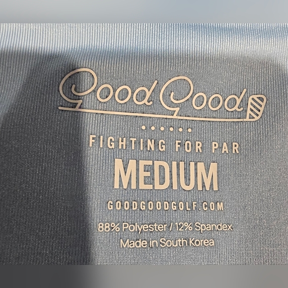 Good Good Through The Line Golf Polo Size Medium - Picture 4 of 7